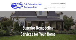 Desktop Screenshot of candcconstructioninc.com